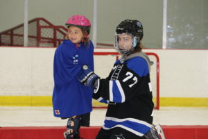 girls try hockey for free day at georgetown ice center