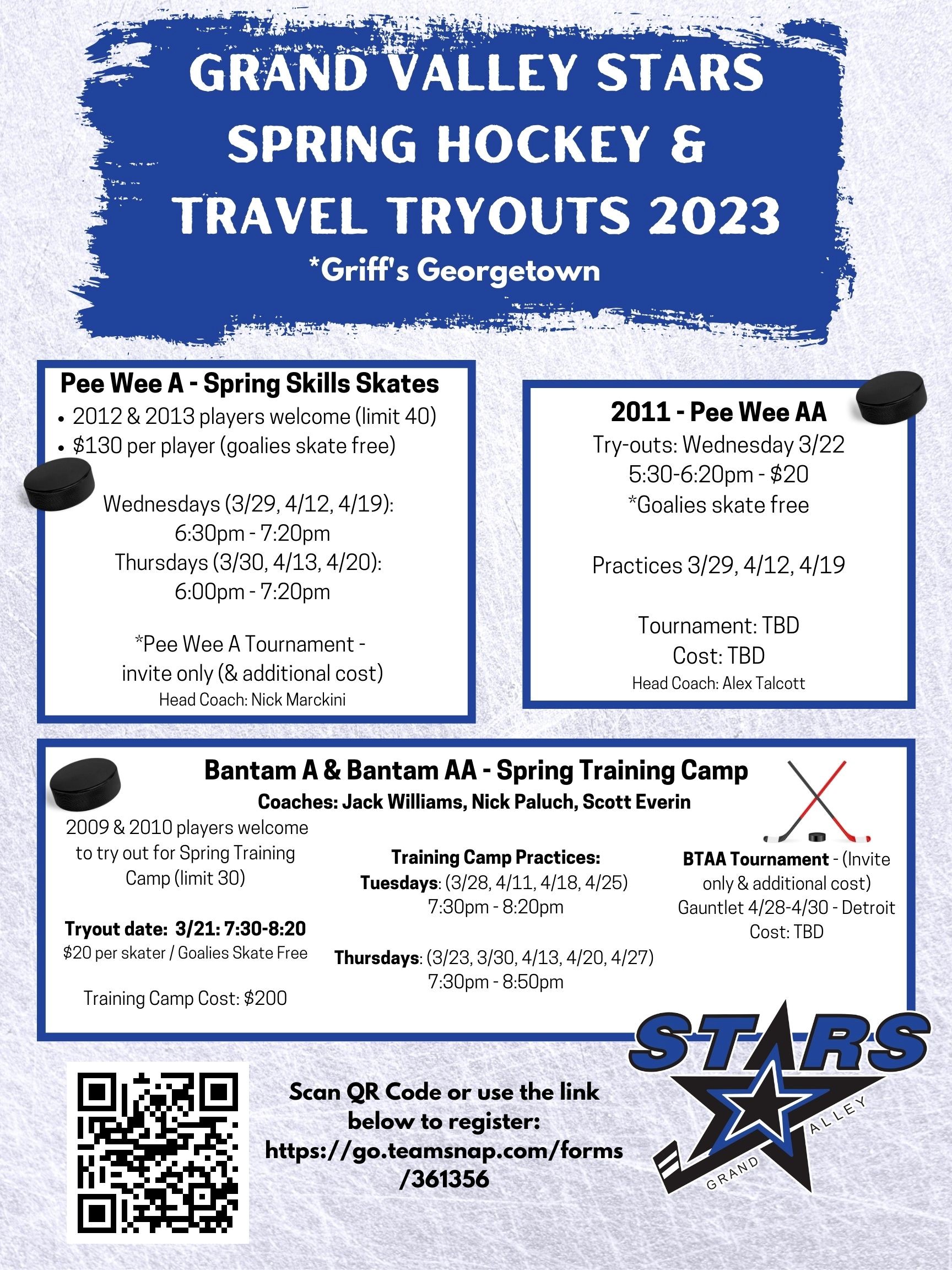 Spring Travel Tryout