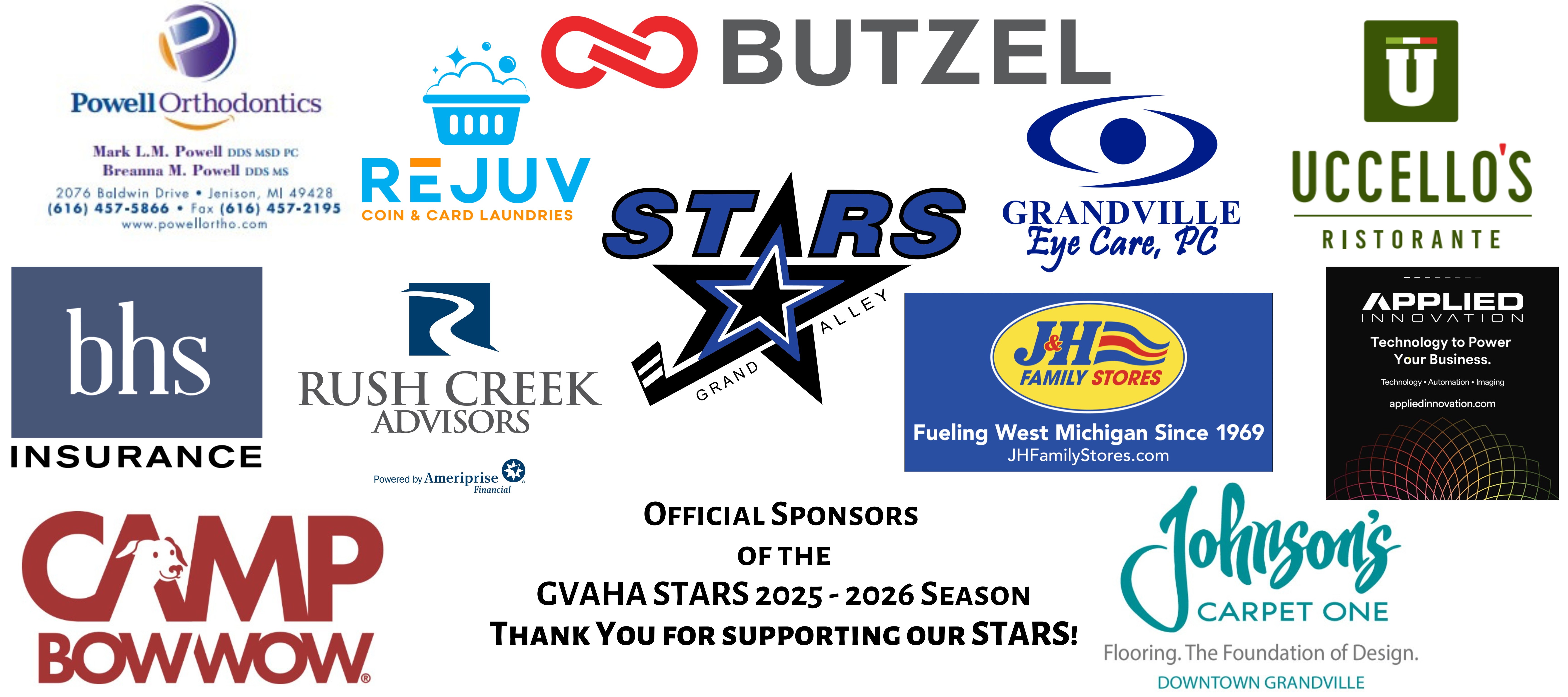 25-26 Season Sponsors Banner